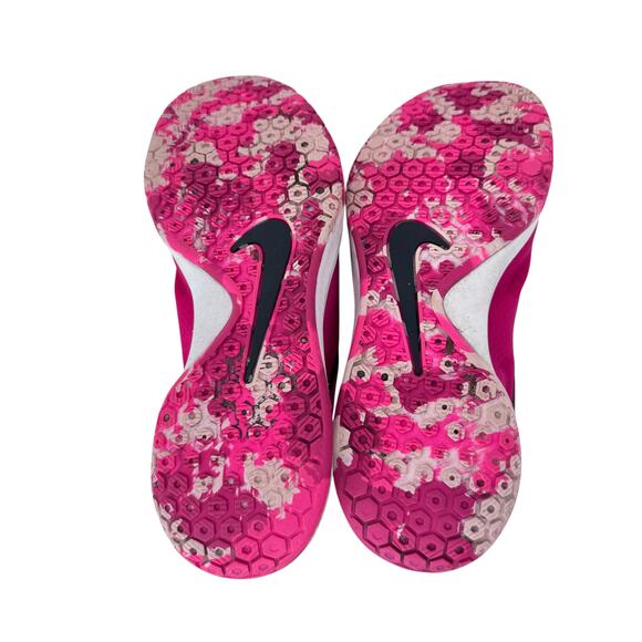 Nike HyperChase TB Basketball Shoes Mens 8 Pink Lace Up‎ Rubber Sole 705363-602 - Picture 8 of 9